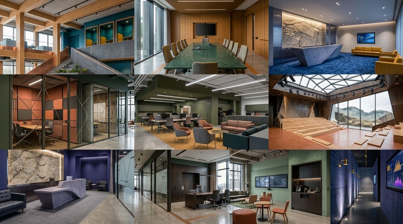 arquitectura para parques empresariales