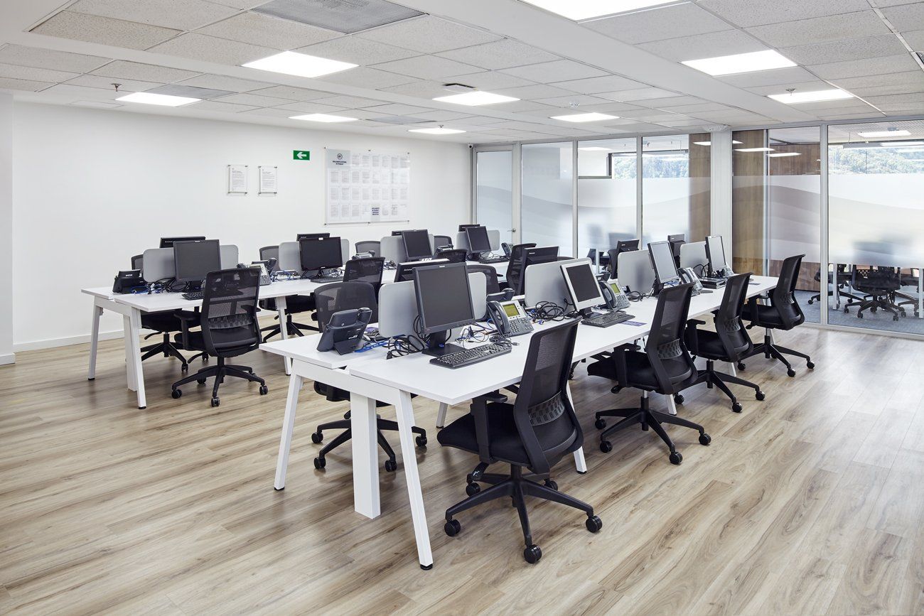 arquitectura interior en sala ejecutiva