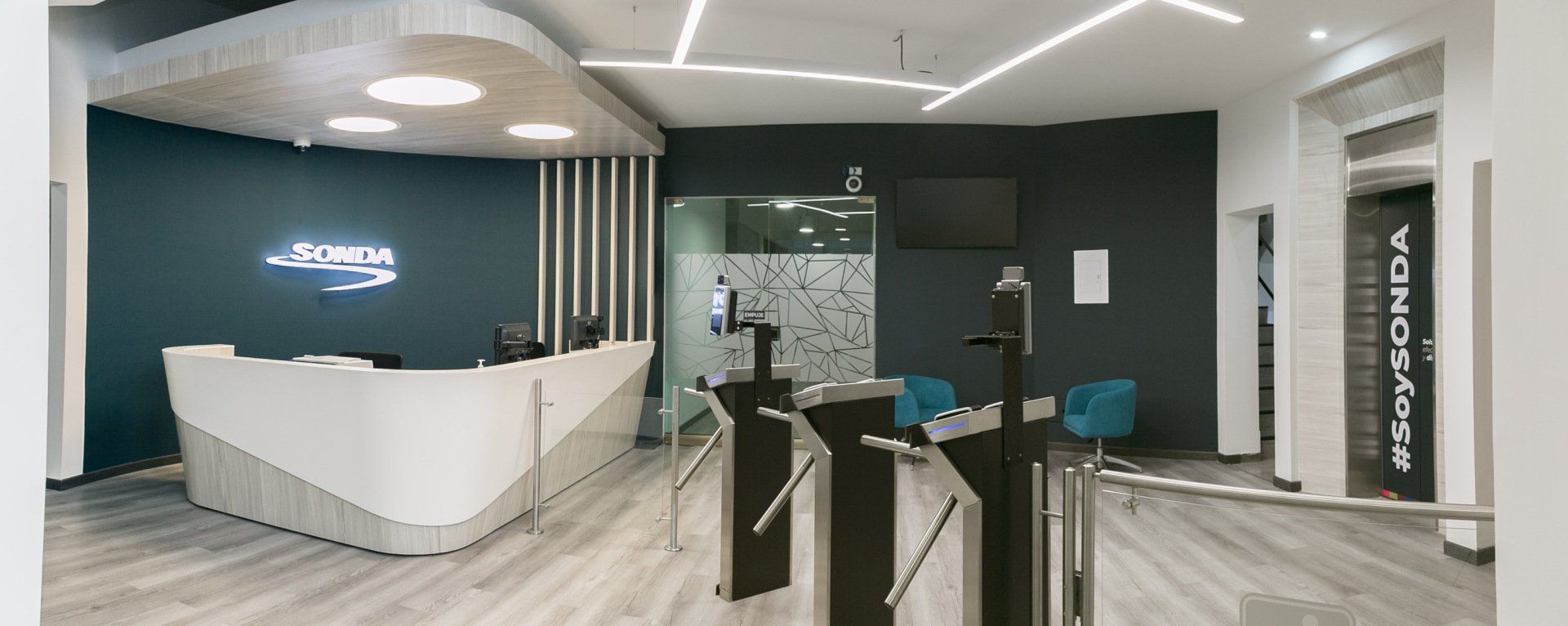 palillaje decorativo en espacios corporativos