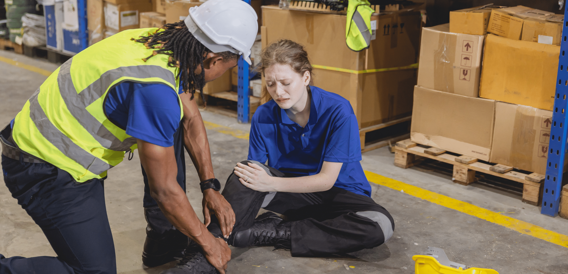 A woman who was injured in a slip and fall
