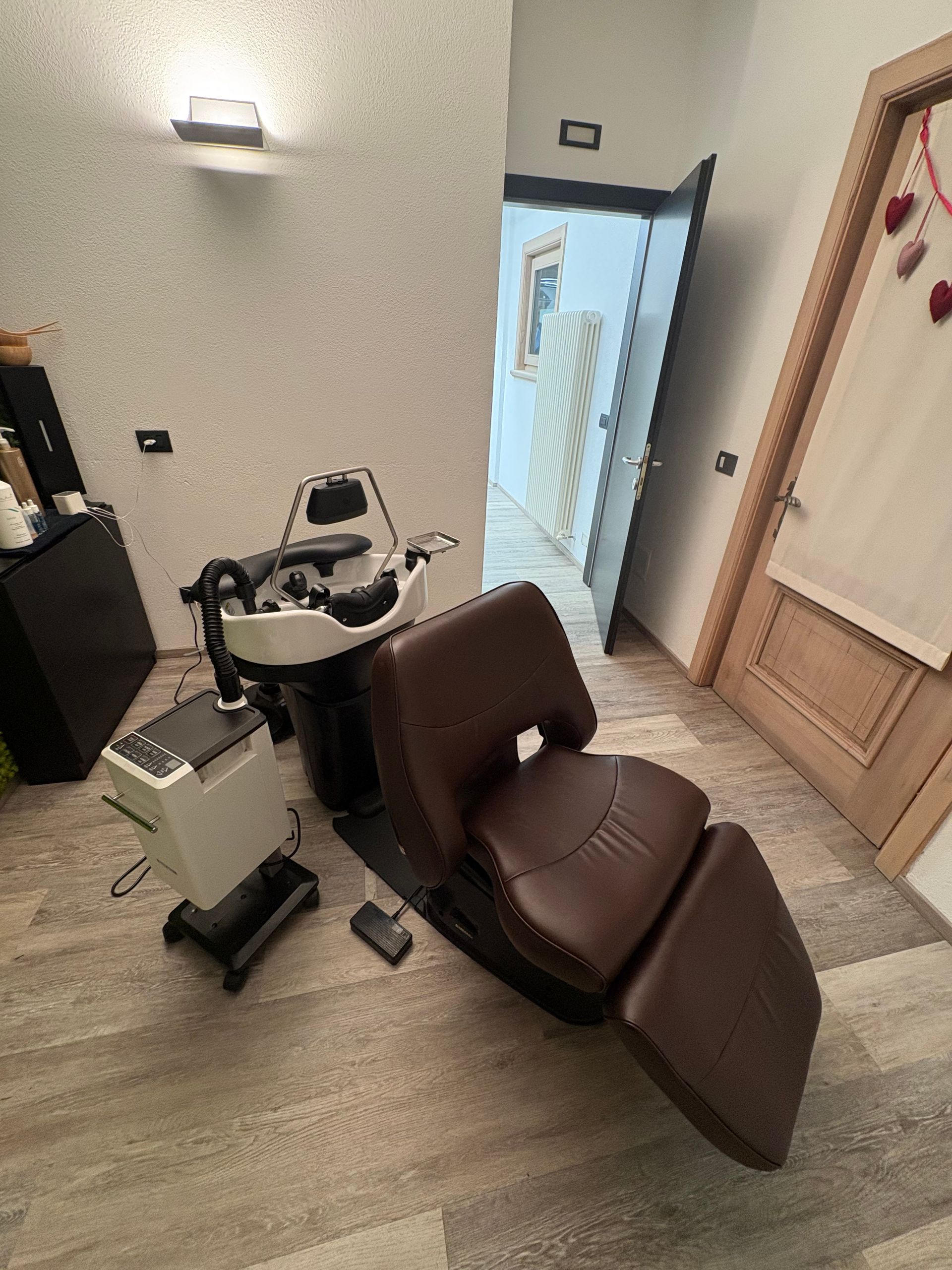 Poltrona e attrezzatura