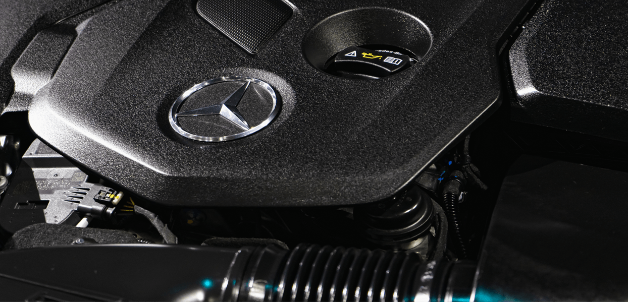 Upclose of Engine | German Autowerke