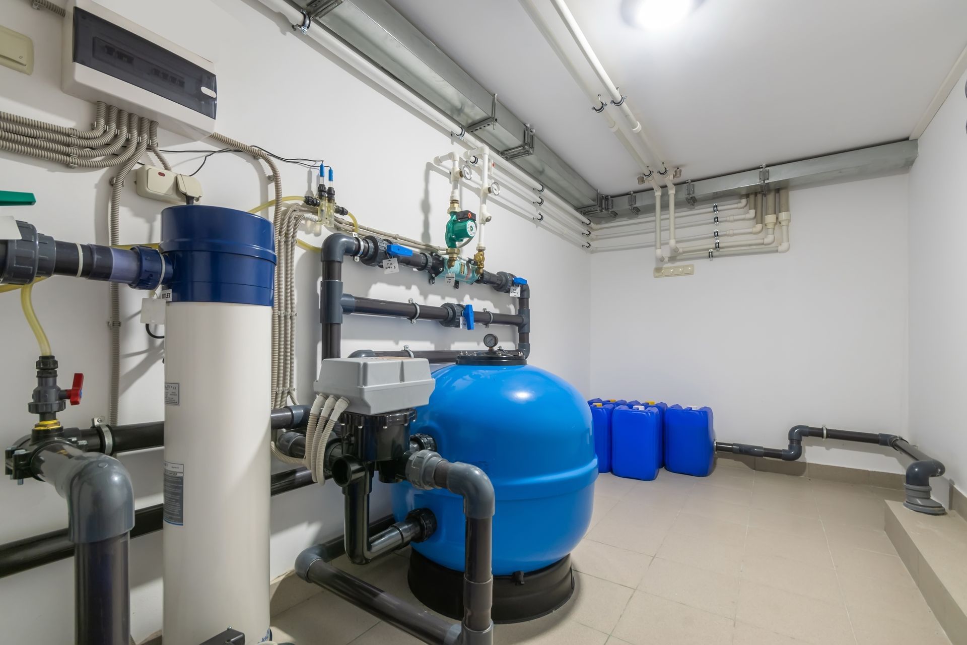 Utility Building Interior