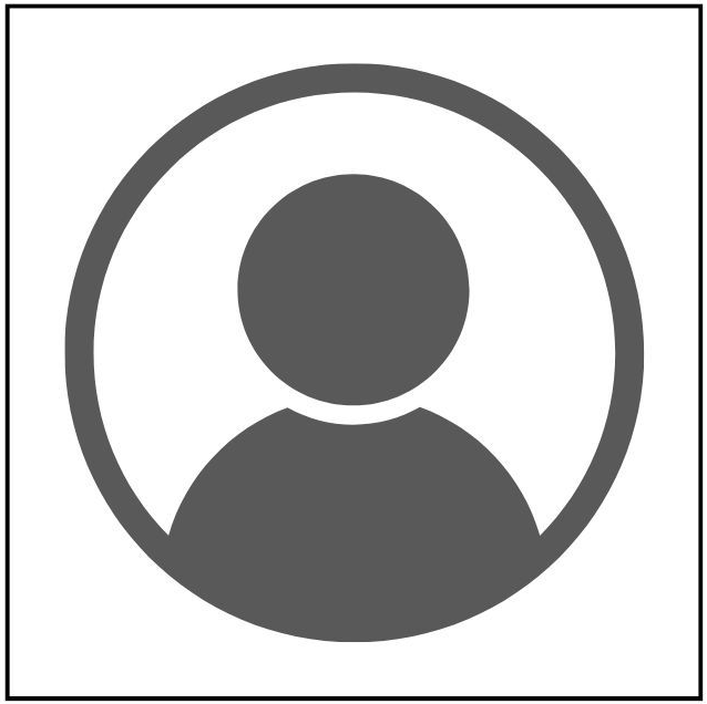 Gray user profile avatar icon inside a circle on a white background