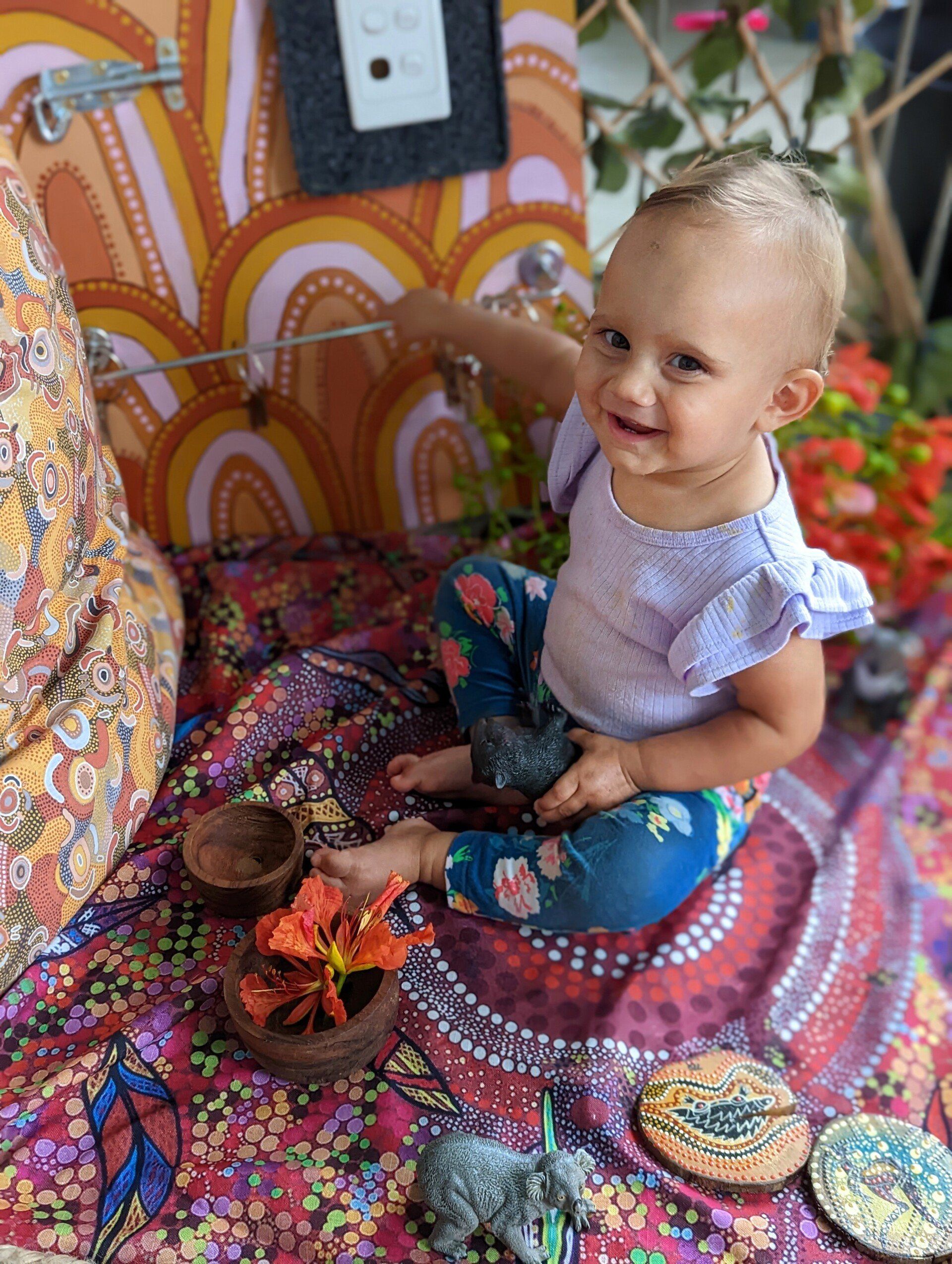 Nursery Babies Playing on the Carpet — Emu Park, QLD — Coastal Kids