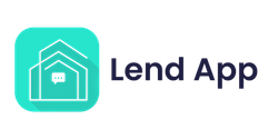 Lend App logo, mortgage and finance brokers