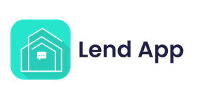 Lend App logo, mortgage and finance brokers