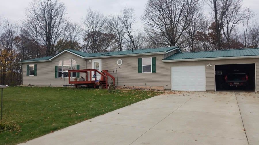 Cabin With Green Roof — Hillsboro, WI — BornConstruction