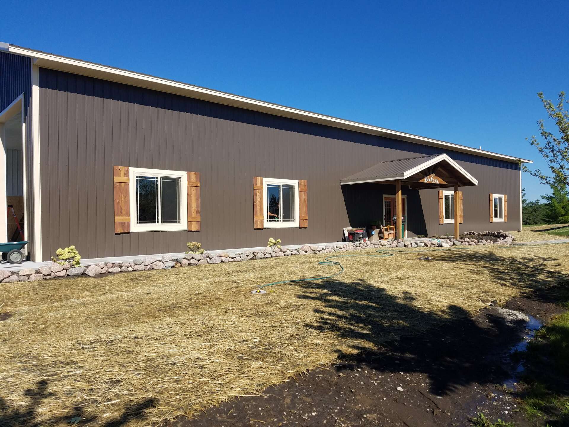 Barn With Windows — Hillsboro, WI — BornConstruction A pole barn in Reedsburg, WI