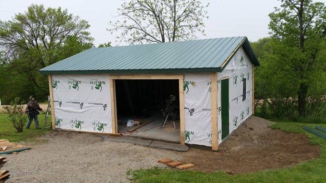 Cabin Building — Hillsboro, WI — BornConstruction