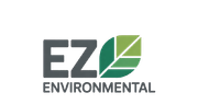 EZ Environmental logo with gray &ldquo;EZ&rdquo; and green leaf icon above the word &ldquo;ENVIRONMENTAL&rdquo;