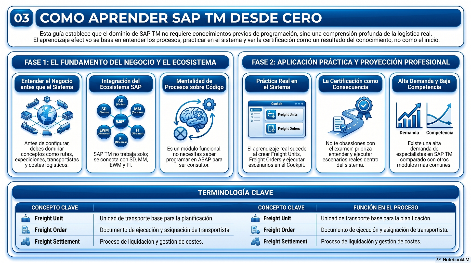 Qué es SAP TM | Gestión de transporte y logística SAP