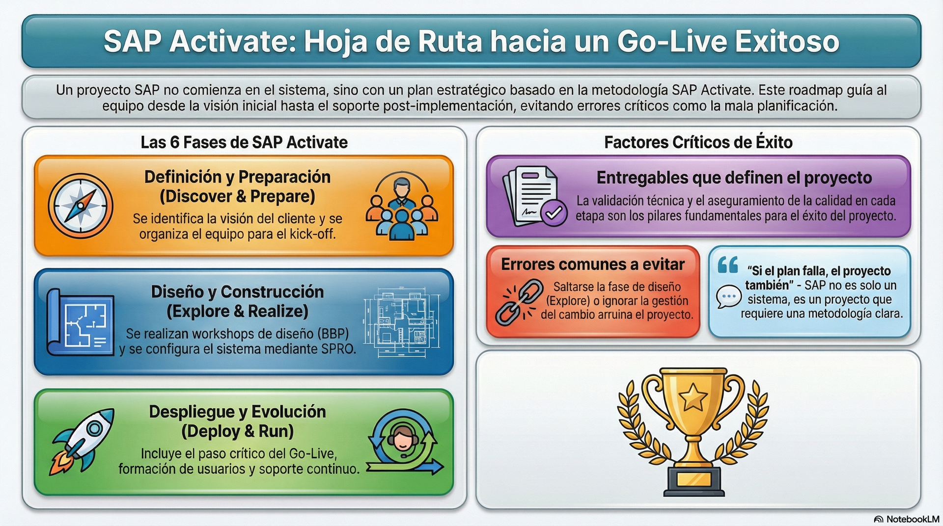 FASE SAP ACTIVATE SAP ACTIVATE