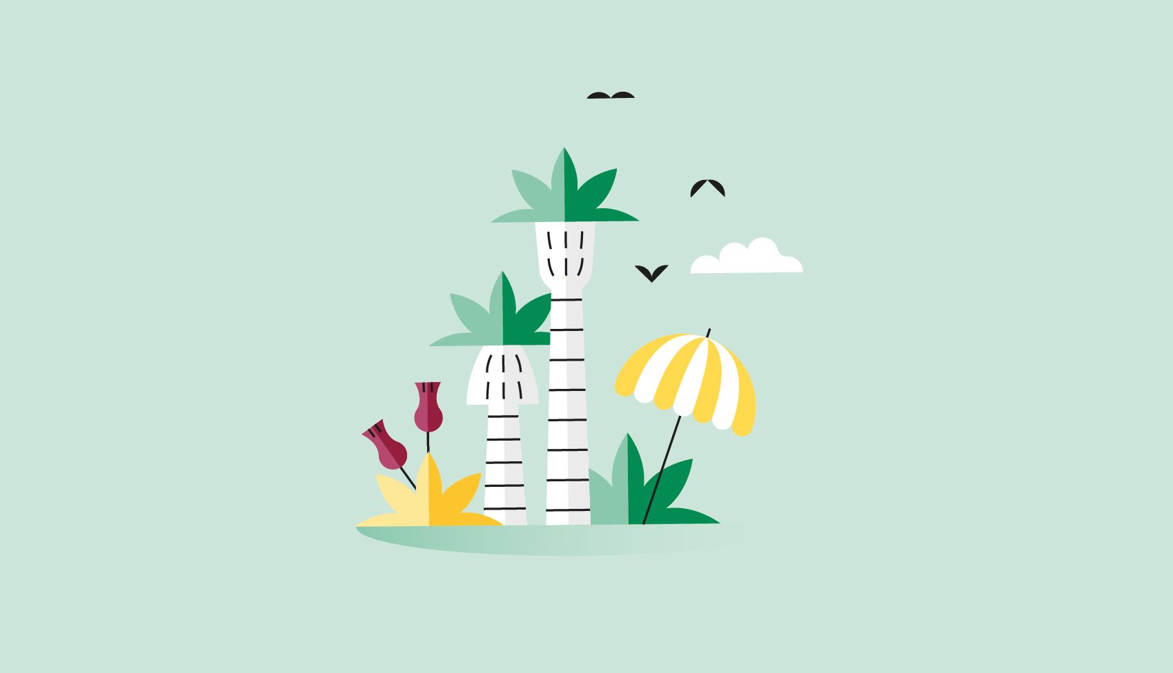 Desjardins. Illustrations for a advertising campaign about REER