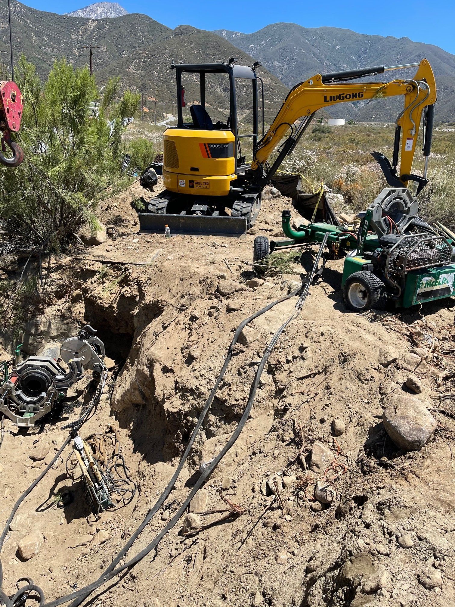 Pipeline work
