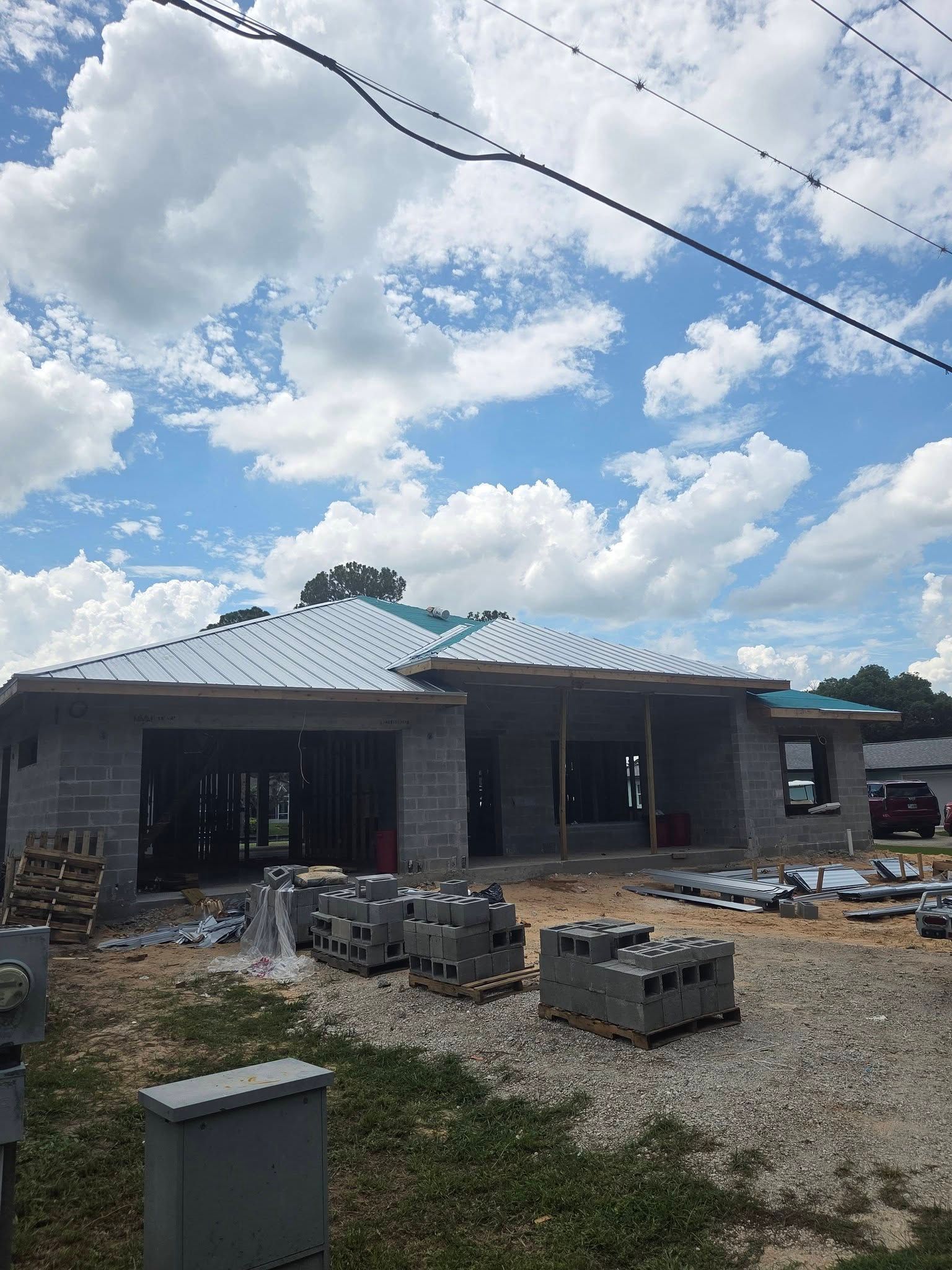 Completed roof installation project by New Life Roof Repair