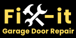 Fix it garage door repair logo 