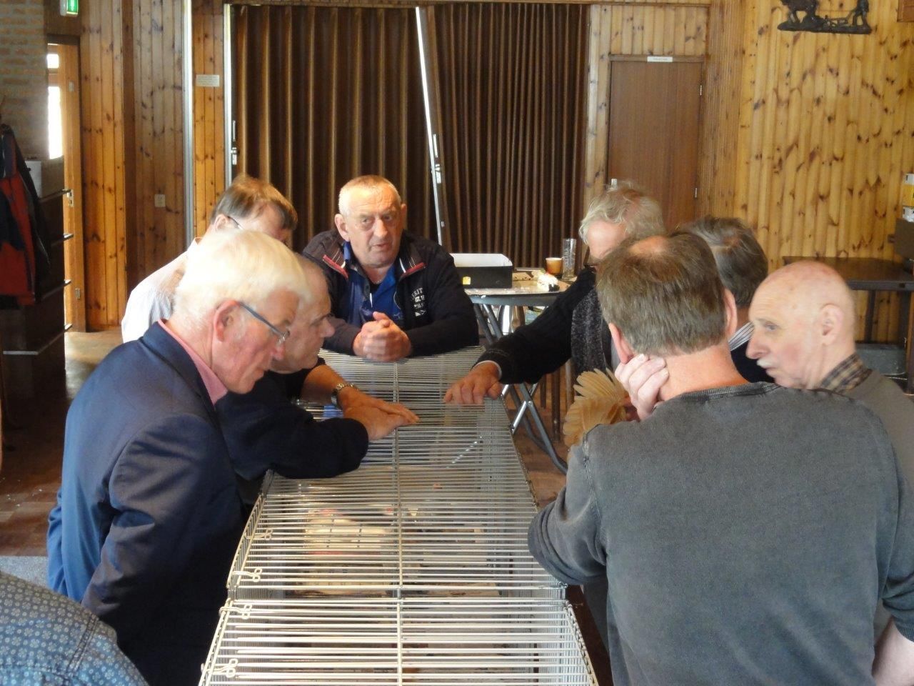 Overzicht van de dierbespreking.