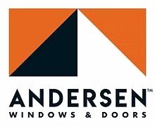 ANDERSEN Windows & Doors logo with orange and black geometric icon above the company name