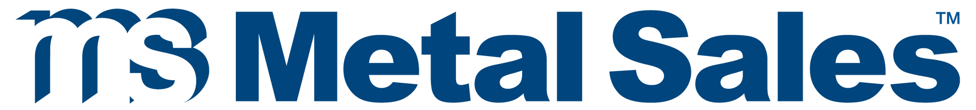 MS Metal Sales logo in blue text