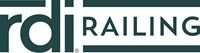 Rdi RAILING logo in dark gray and teal on a white background