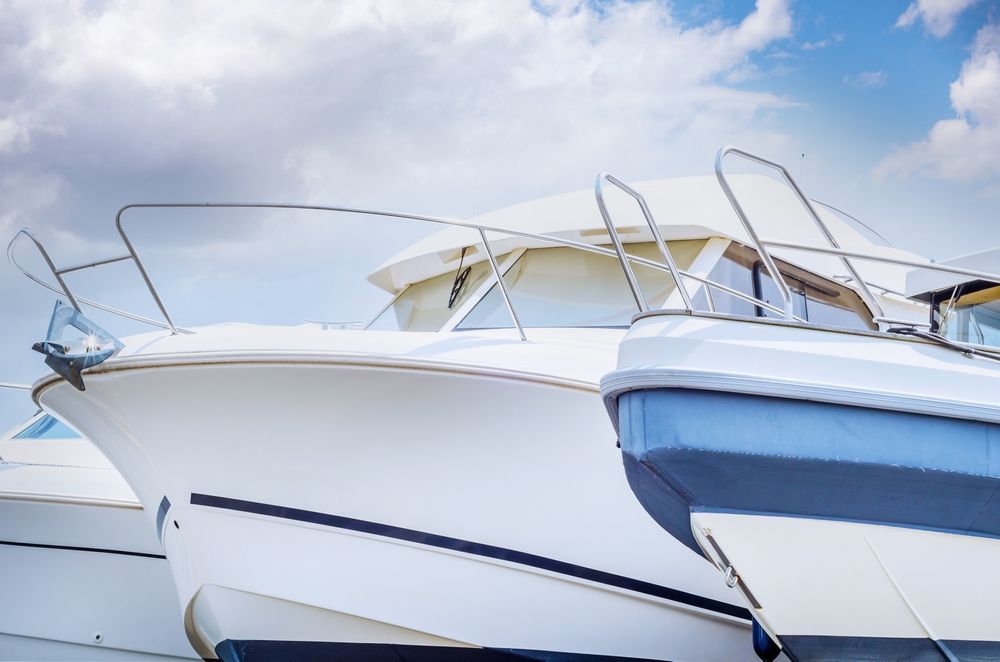 White Yacht Docked — McCabbin Marine In Bowen, QLD