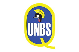 The UNBS logo featuring a grey crowned crane above the white text 