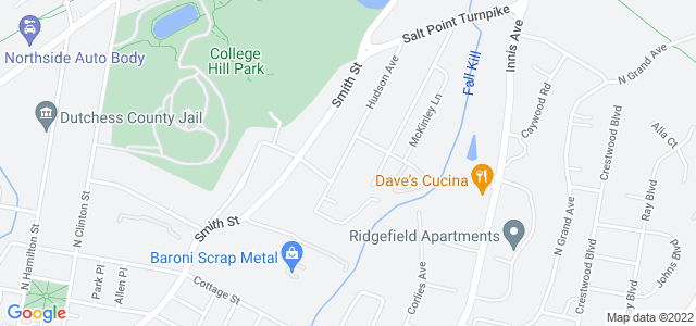 Map of business location