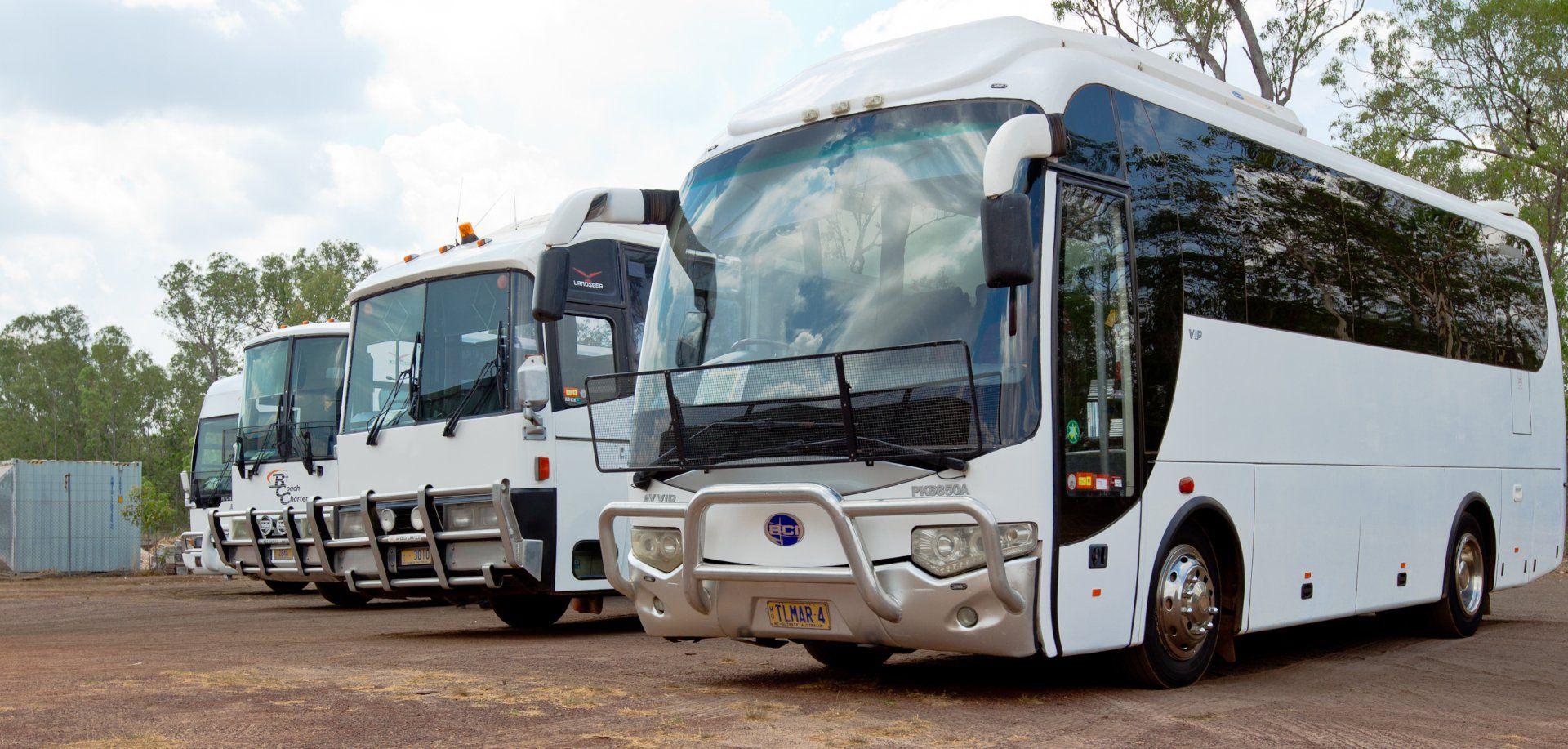 Coach Charters Australia coach fleet in Darwin