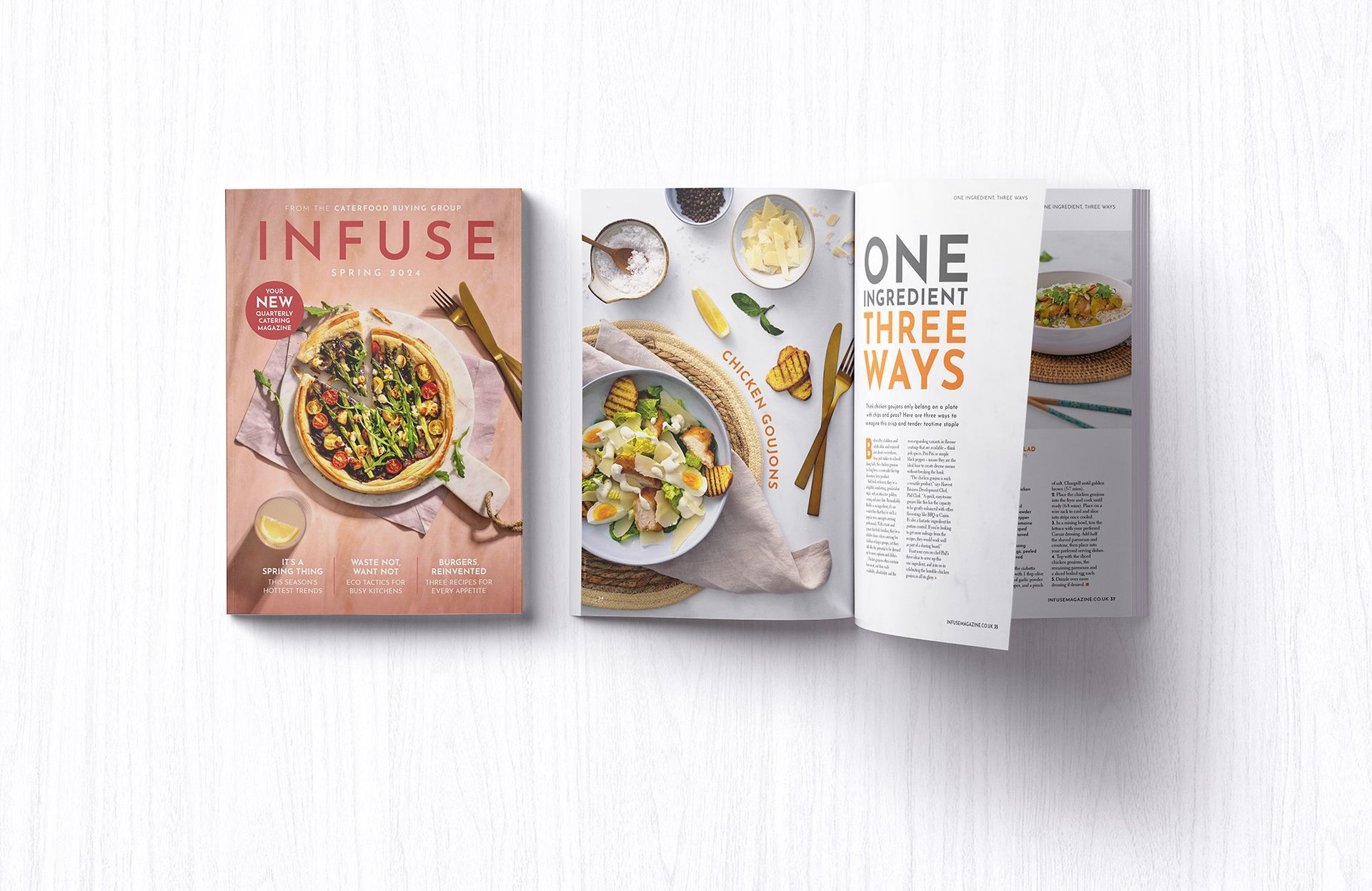 Infuse Magazine Spring 2024 Caterfood Buying Group