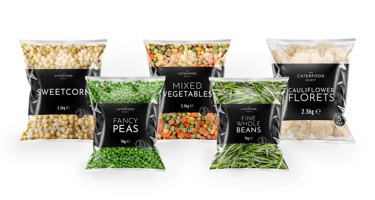 Caterfood Collection frozen veg
