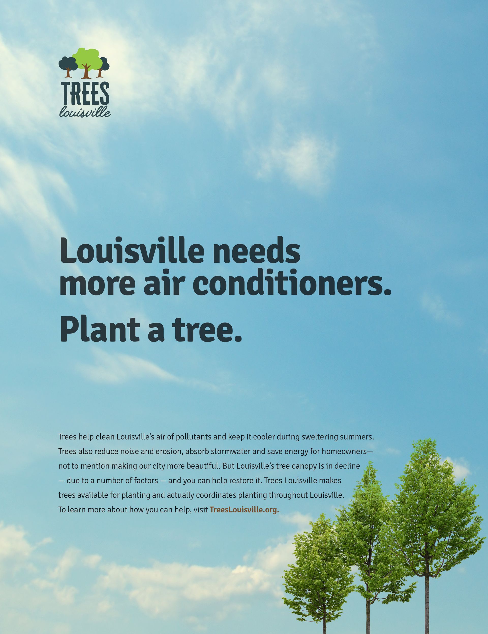 Trees Louisville Branding • site • Television • Print • Outdoor