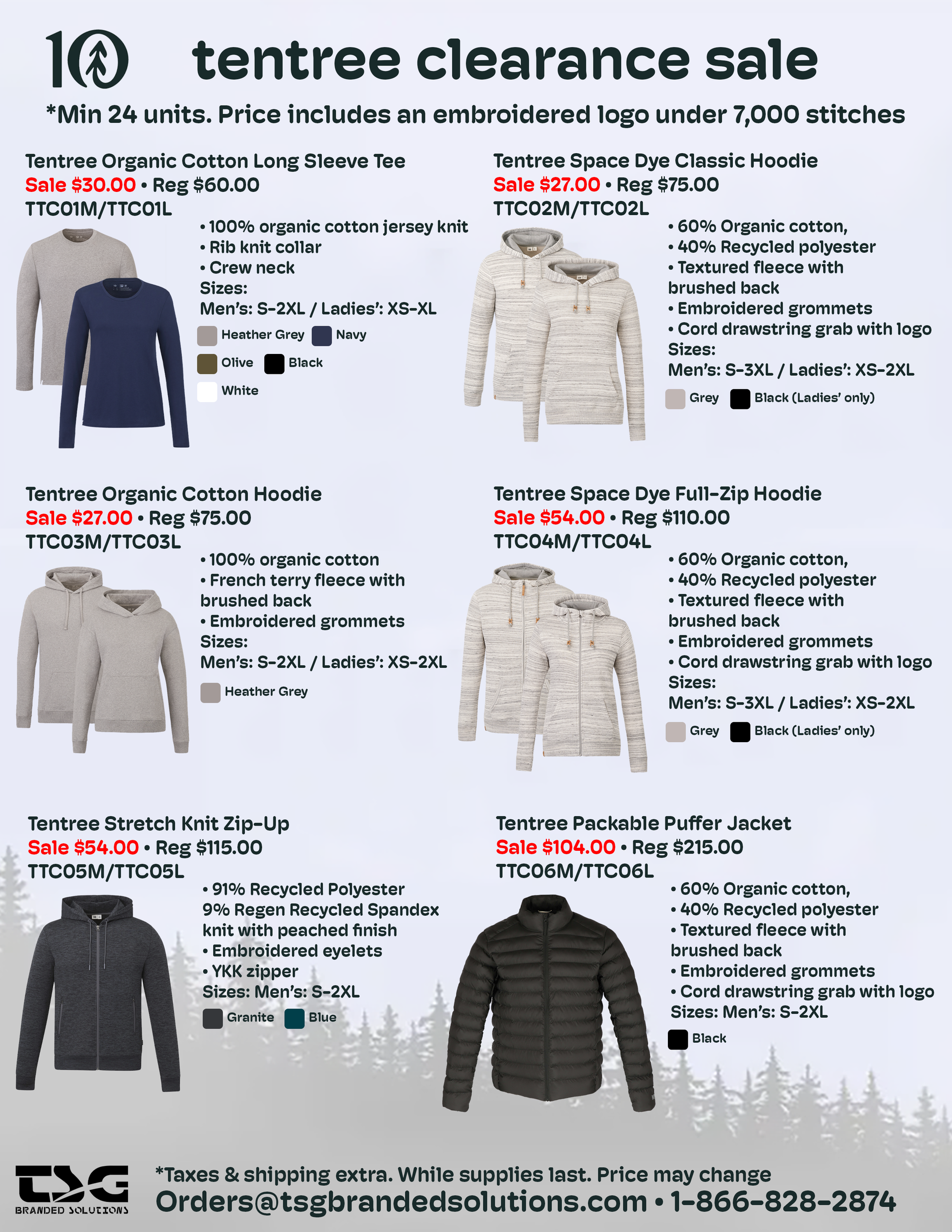 tentree clearance sale 2026