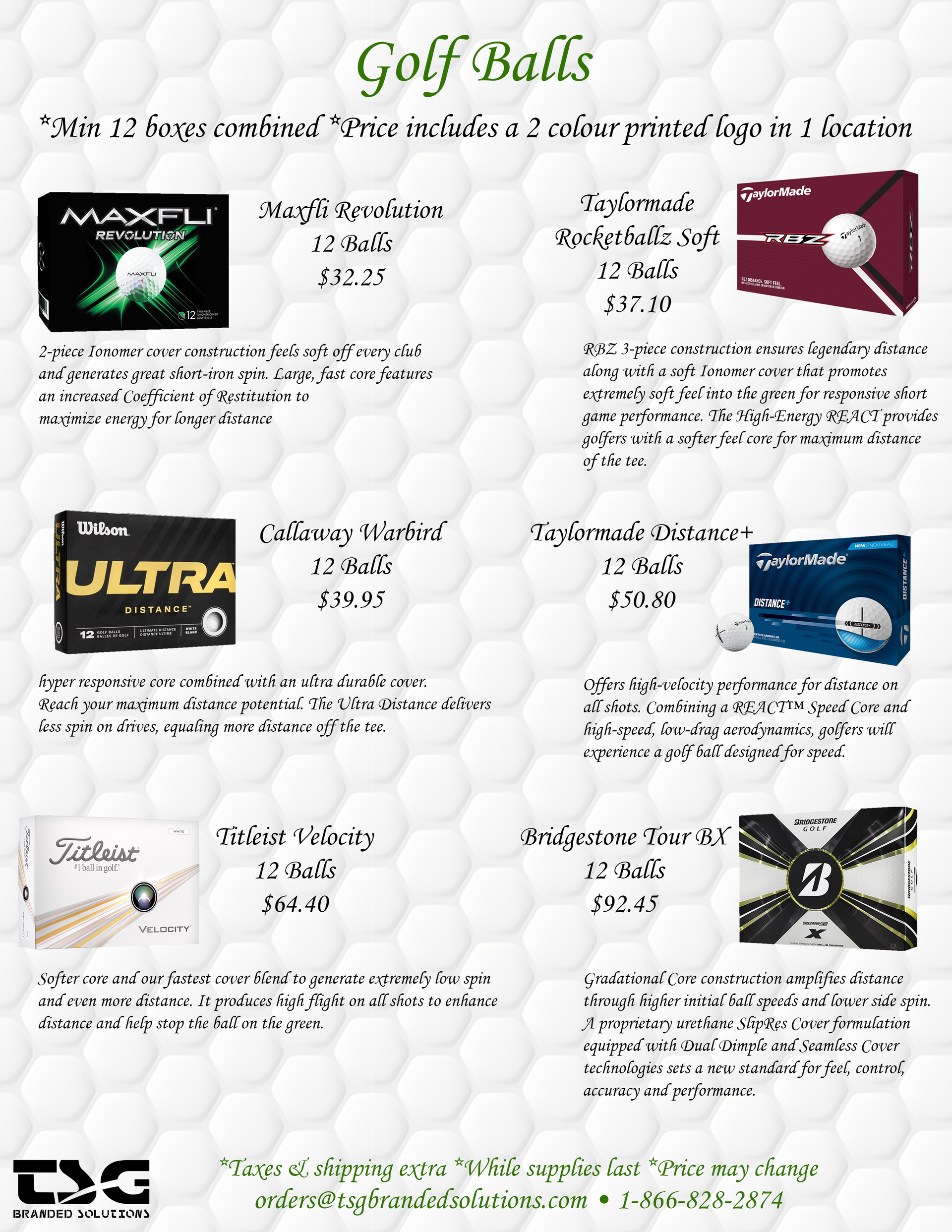 Golf Balls 2026
