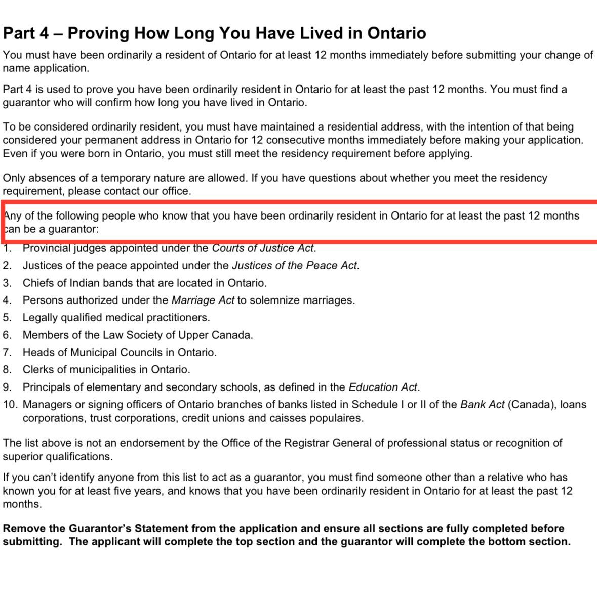 Guarantor proving how long you lived in Canada notary-public-richmond-hill-ontario-notary-services-near-me