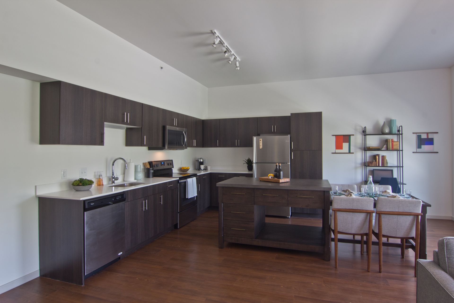 Kitchen with appliances