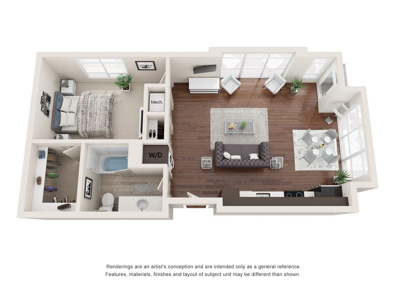 1 Bedroom - B1