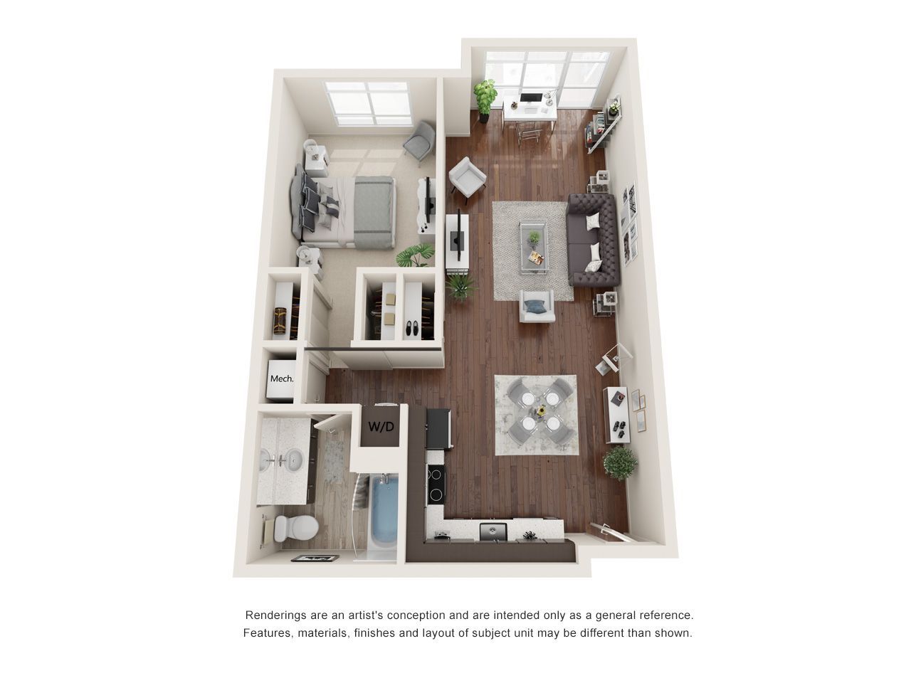 1 Bedroom - B2