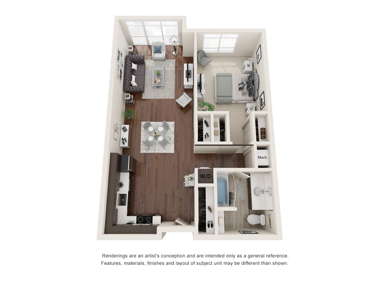 1 Bedroom - B3