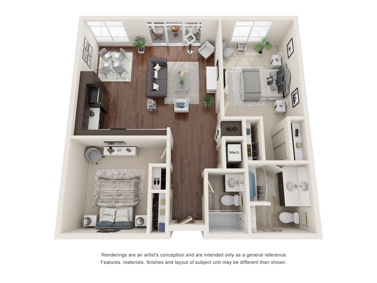 2 Bedroom - C3