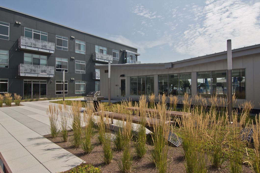 Exterior aparments