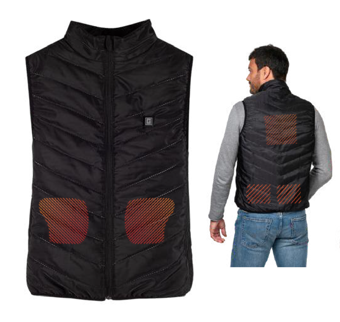 Gilet Chauffant Sans Manche Homme Seeland Celsius Heat - Vert