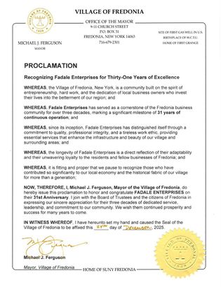 Proclamation