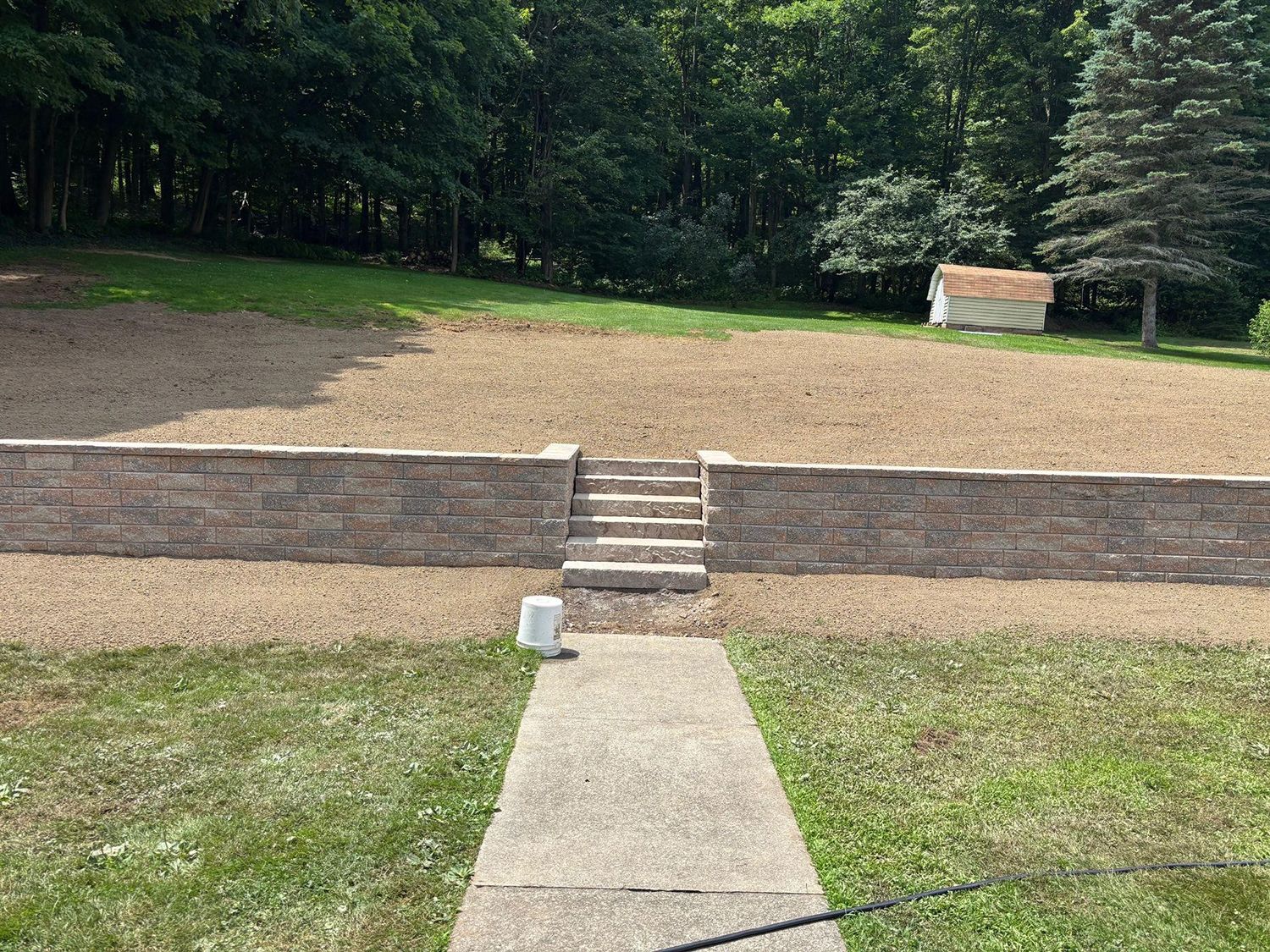 retaining wall 6