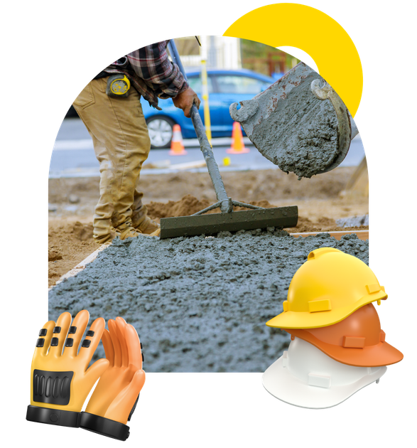Backyard retaining wall installation using concrete retaining wall blocks
