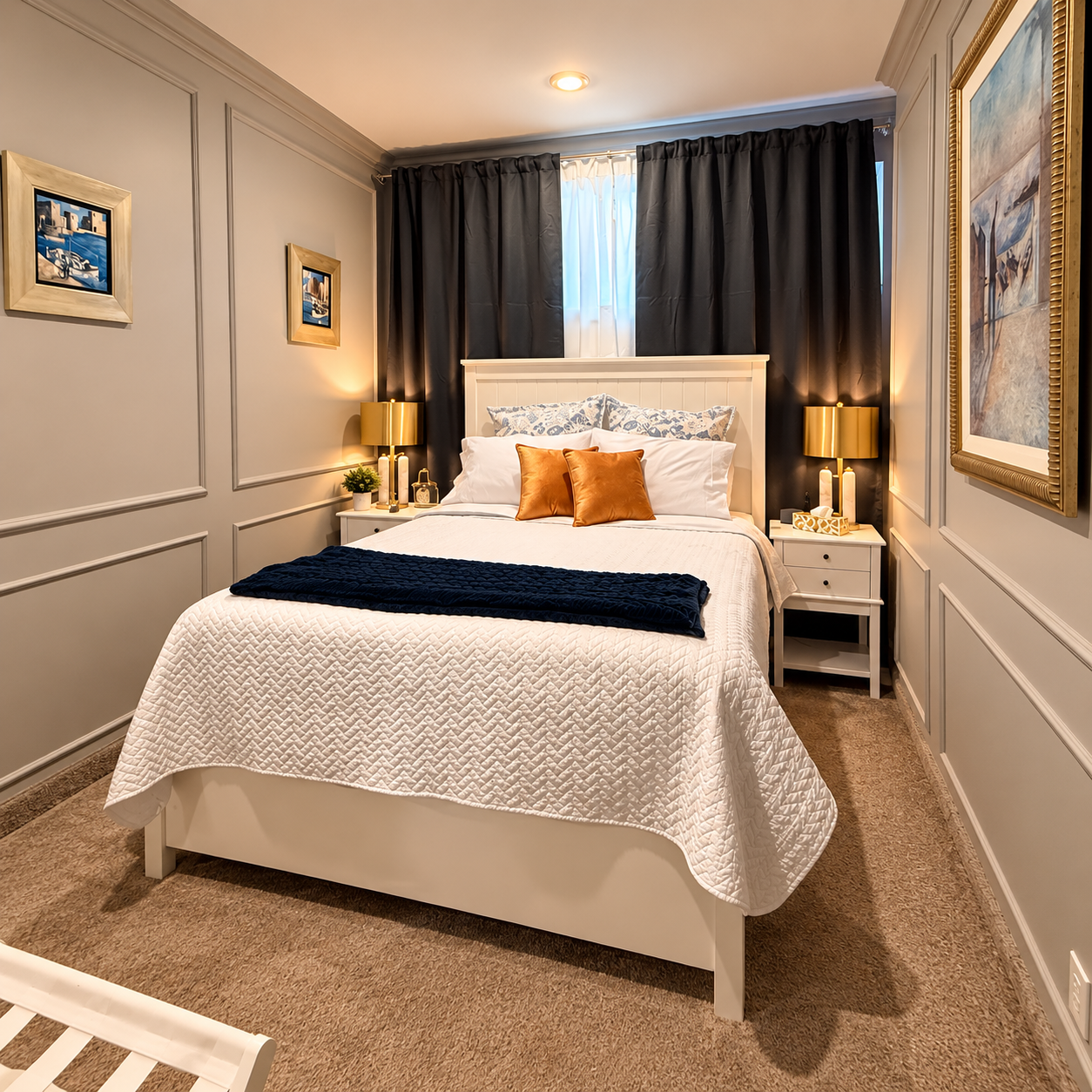 Standard Queen bedroom at Stay549 Winnipeg