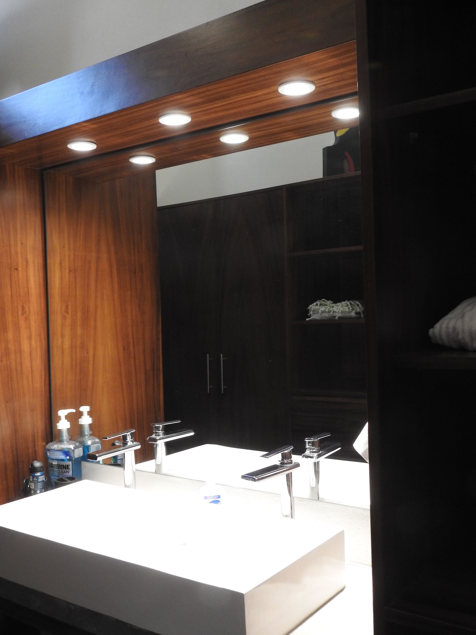 Private ensuite double vanity in the Muse king suite at AVA19 in Puerto Vallarta