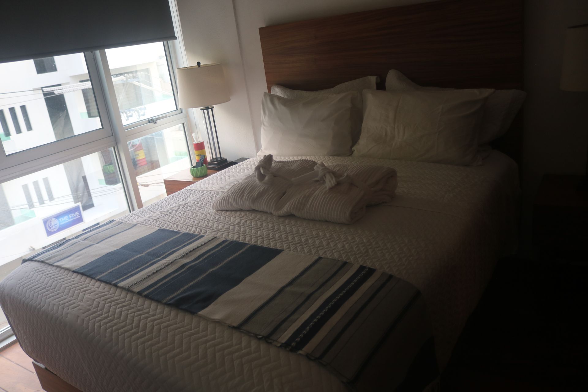 Queen bed for Cove at AVA19 in Puerto Vallarta