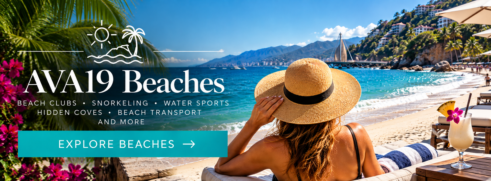 Explore beaches near AVA19 in Puerto Vallarta