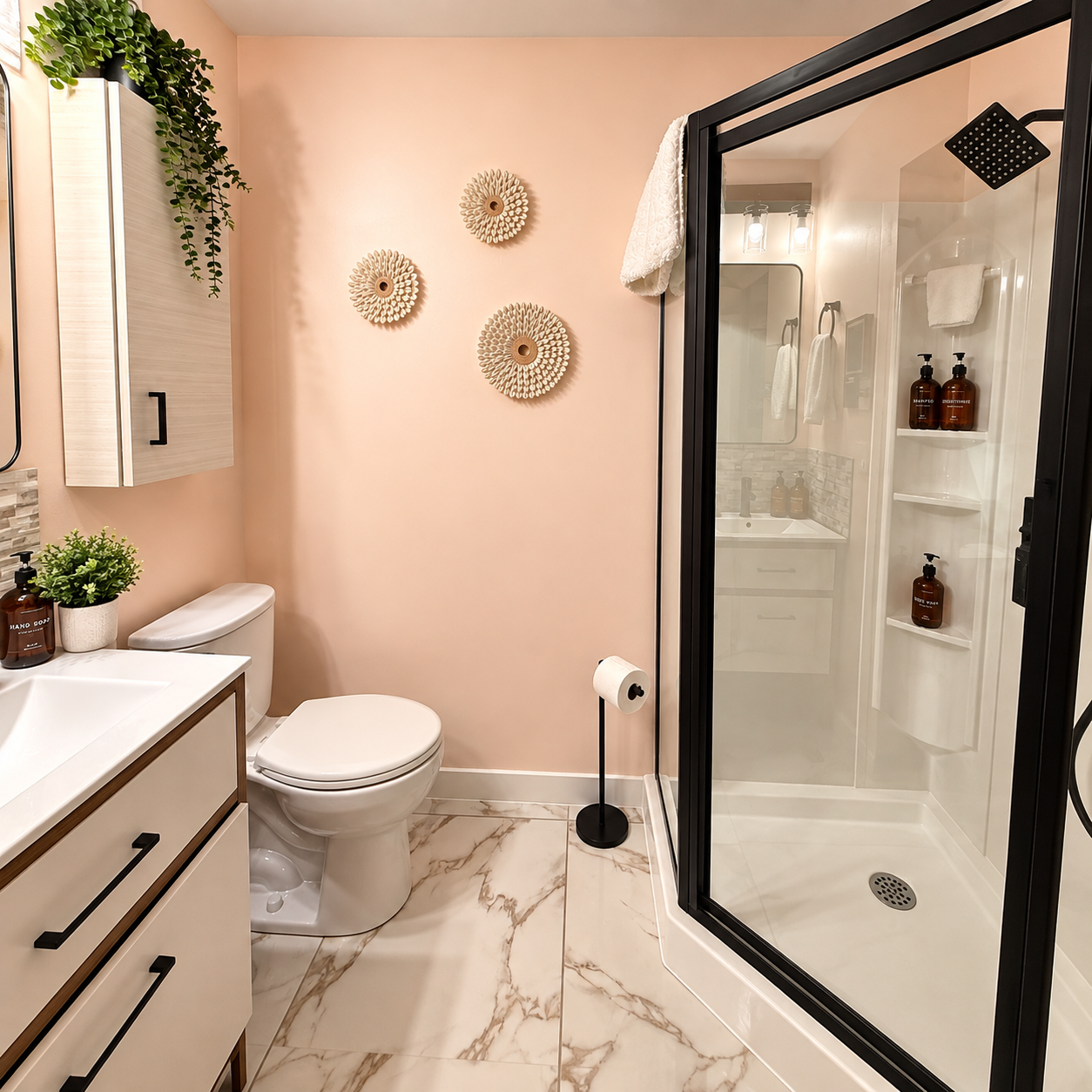 Deluxe Queen bathroom at Stay549 Winnipeg